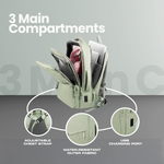 Volkano Under-Seat Traveller Backpack Mint - Mint - Bags