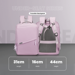 Volkano Under-Seat Traveller Backpack Pastel Pink - Pink - Bags
