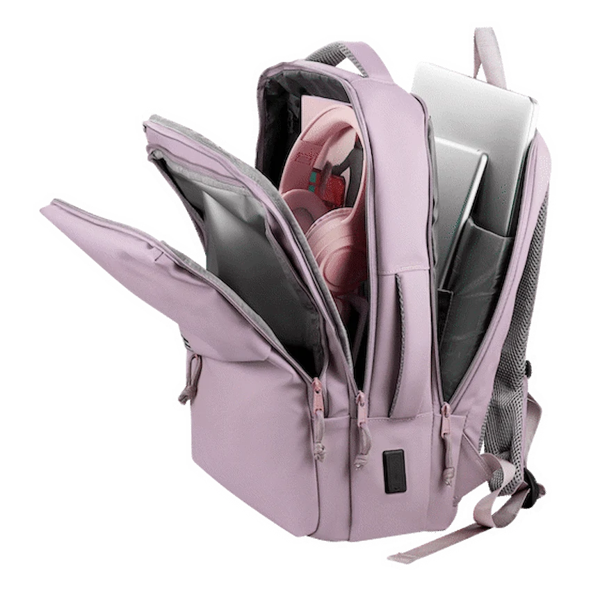 Volkano Under-Seat Traveller Backpack Pastel Pink - Pink - Bags