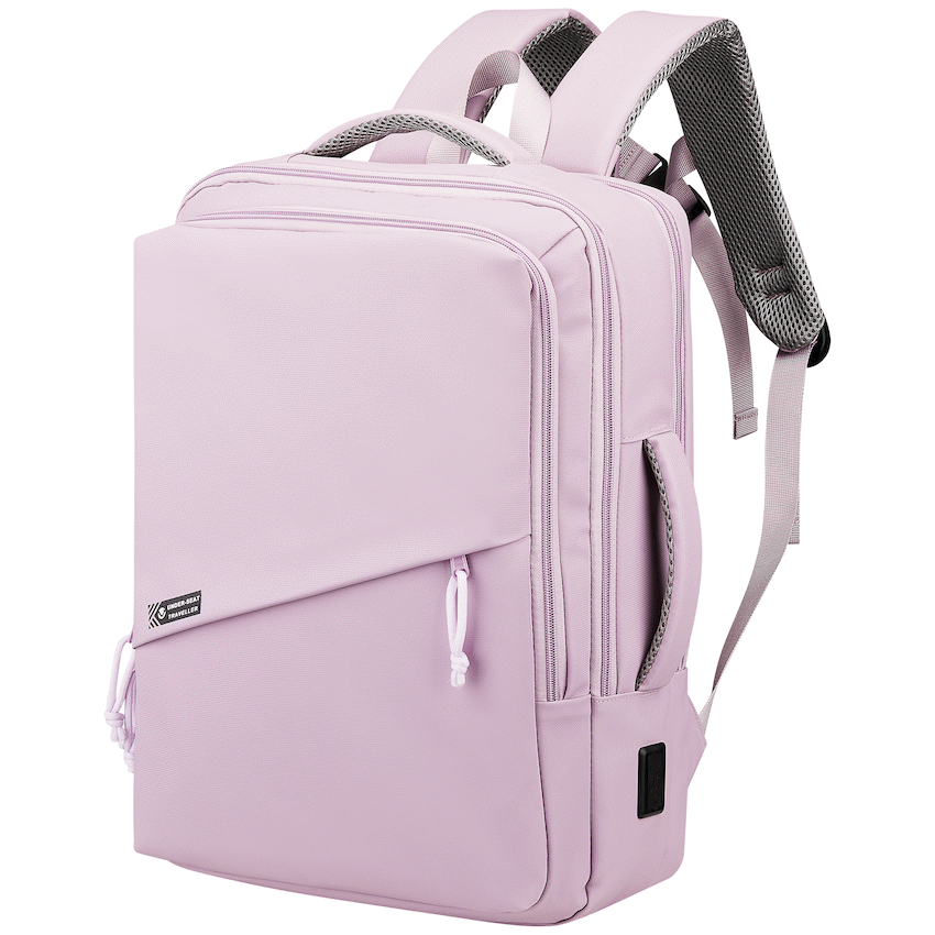 Volkano Under-Seat Traveller Backpack Pastel Pink - Pink - Bags