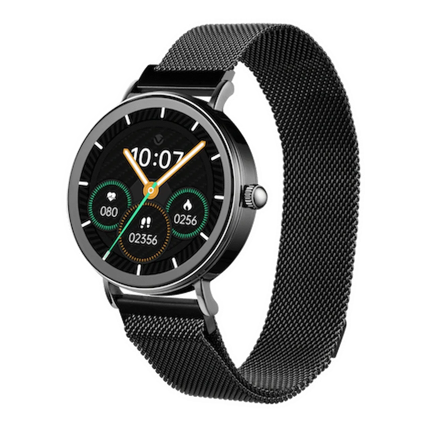 Volkano Valencia Series Ladies Smart Watch - Black - Black - Wearables