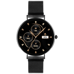 Volkano Valencia Series Ladies Smart Watch - Black - Black - Wearables