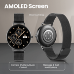 Volkano Valencia Series Ladies Smart Watch - Black - Black - Wearables