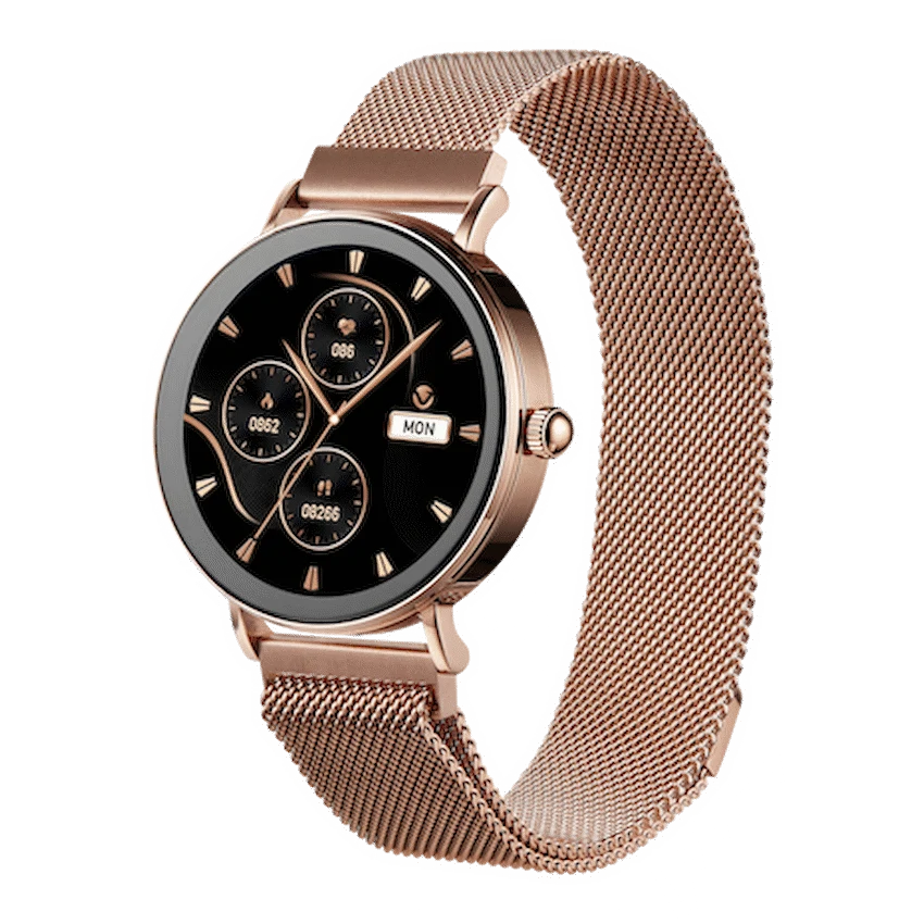 Volkano Valencia Series Ladies Smart Watch - Rose Gold - Rose Gold - Wearables