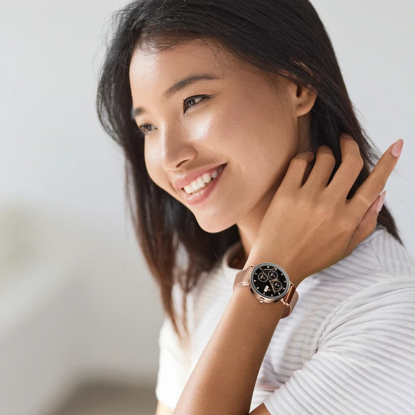 Volkano Valencia Series Ladies Smart Watch - Rose Gold - Rose Gold - Wearables