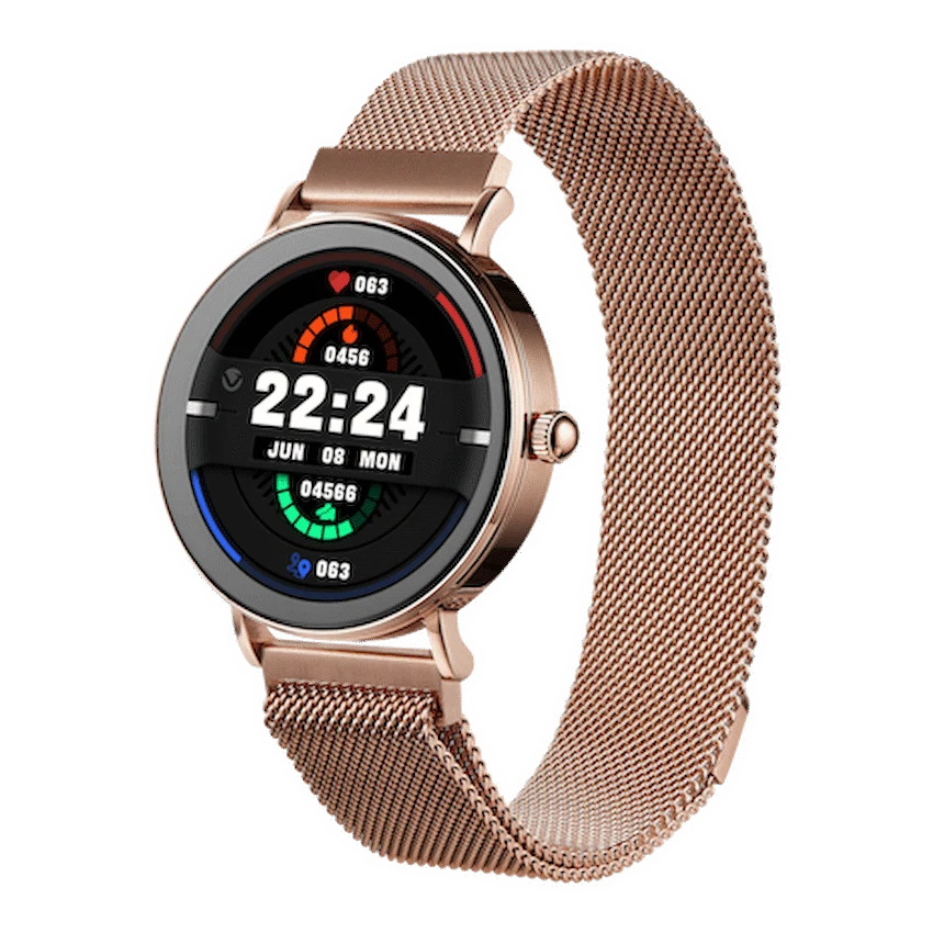 Volkano Valencia Series Ladies Smart Watch - Rose Gold - Rose Gold - Wearables