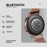 Volkano Valencia Series Ladies Smart Watch - Rose Gold - Rose Gold - Wearables