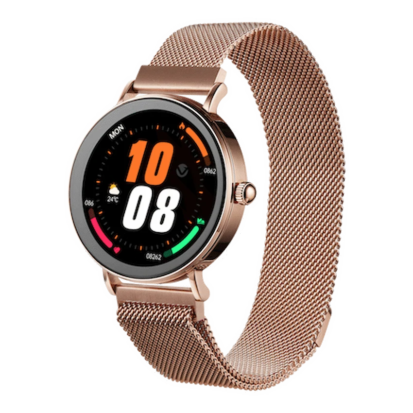 Volkano Valencia Series Ladies Smart Watch - Rose Gold - Rose Gold - Wearables