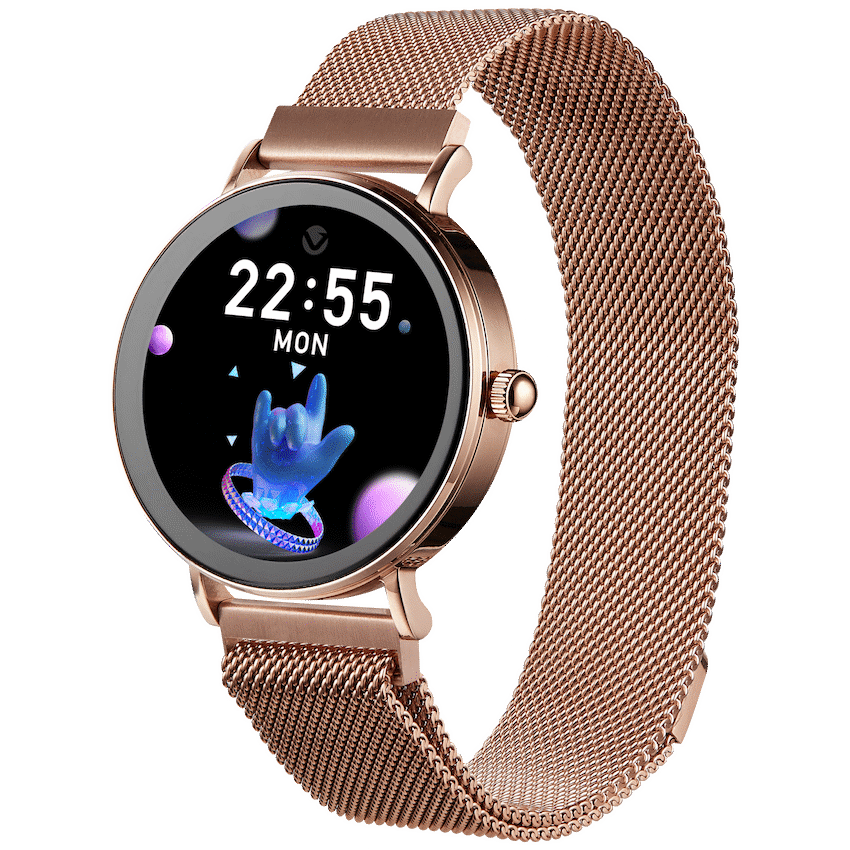 Volkano Valencia Series Ladies Smart Watch - Rose Gold - Rose Gold - Wearables