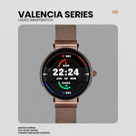 Volkano Valencia Series Ladies Smart Watch - Rose Gold - Rose Gold - Wearables