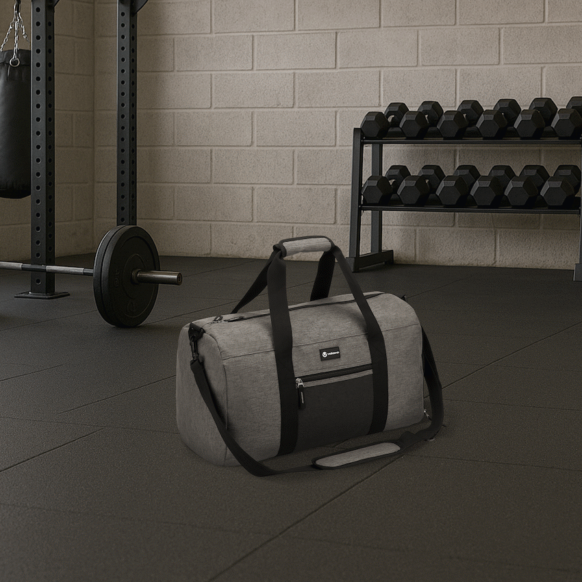 Volkano Vidal 35l Duffle Bag - Grey - Grey - Bags