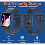 Volkano Vivo Series Kids Smart Watch - Dark Blue - Dark Blue