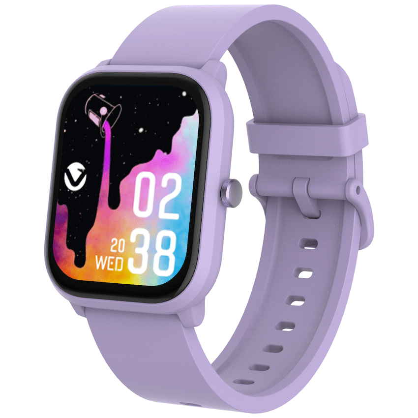 Volkano Vivo Series Kids Smart Watch - Lilac Purple - Lilac Purple