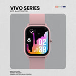Volkano Vivo Series Kids Smart Watch - Pastel Pink - Pastel Pink