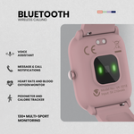 Volkano Vivo Series Kids Smart Watch - Pastel Pink - Pastel Pink
