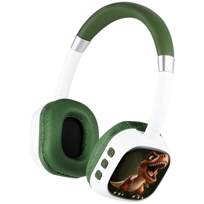 Volkano Wonder Bluetooth Wireless Headphones - Green - Green - Audio