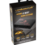 Volkano X Define Series HDMI Splitter 4 Way
