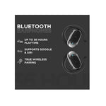 Volkano X VXO200 Open Wearable Stereo Earphones - Black - Black