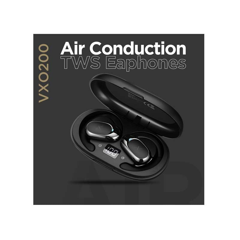 Volkano X VXO200 Open Wearable Stereo Earphones - Black - Black