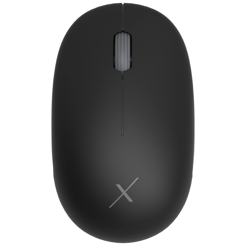 VolkanoX Asher Bluetooth Wireless Mouse - Graphite - Black - Computer Peripherals