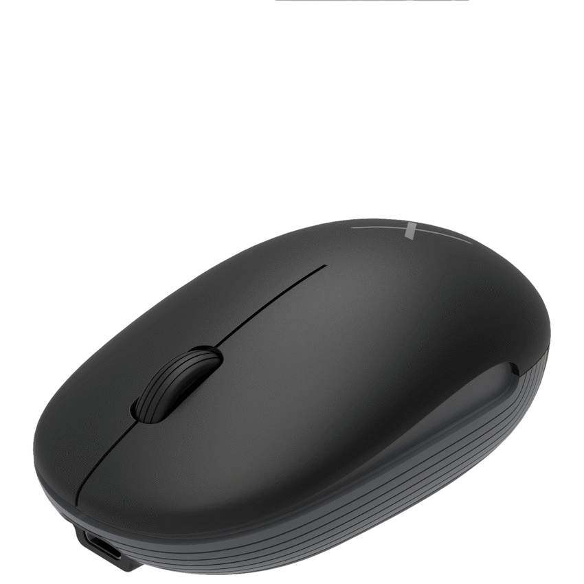 VolkanoX Asher Bluetooth Wireless Mouse - Graphite - Black - Computer Peripherals
