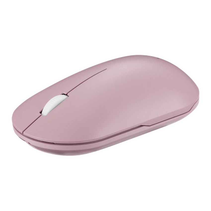 VolkanoX Blaze Bluetooth Wireless Keyboard and Mouse Combo - Rose - Rose - Computer Peripherals