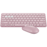 VolkanoX Blaze Bluetooth Wireless Keyboard and Mouse Combo - Rose - Rose - Computer Peripherals