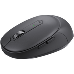 VolkanoX Crater Bluetooth Wireless Mouse - Graphite - Black - Computer Peripherals