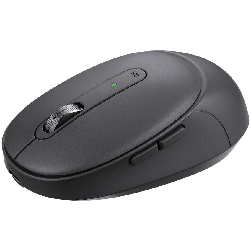 VolkanoX Crater Bluetooth Wireless Mouse - Graphite - Black - Computer Peripherals