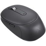VolkanoX Crater Bluetooth Wireless Mouse - Graphite - Black - Computer Peripherals