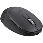VolkanoX Crater Bluetooth Wireless Mouse - Graphite - Black - Computer Peripherals