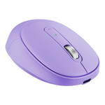 VolkanoX Crater Bluetooth Wireless Mouse - Purple - Purple - Computer Peripherals