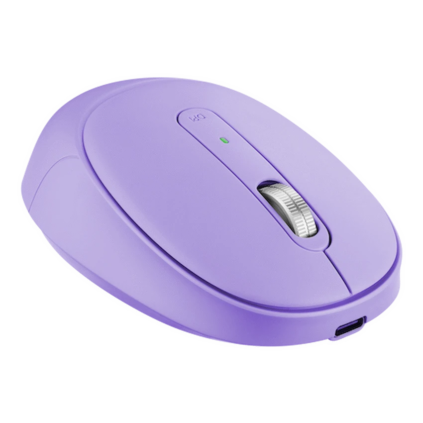 VolkanoX Crater Bluetooth Wireless Mouse - Purple - Purple - Computer Peripherals