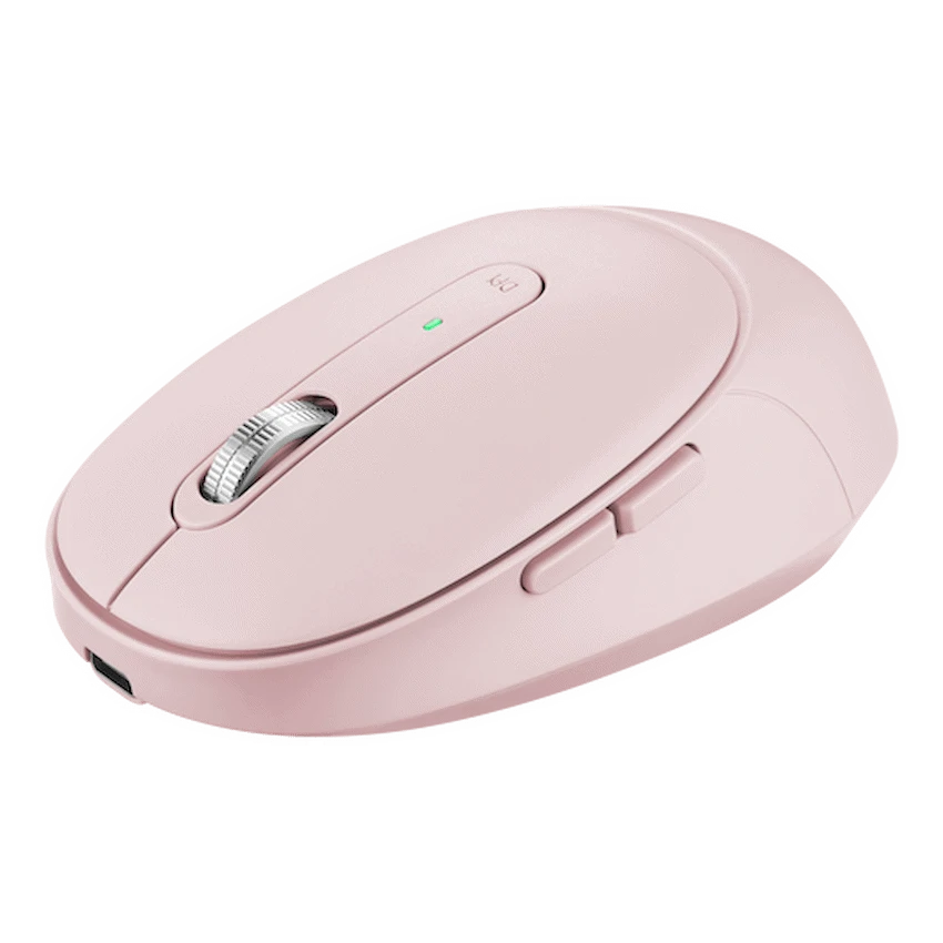 VolkanoX Crater Bluetooth Wireless Mouse - Rose - Rose - Computer Peripherals
