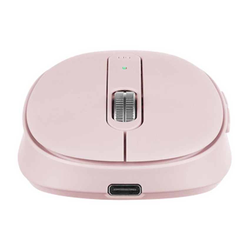 VolkanoX Crater Bluetooth Wireless Mouse - Rose - Rose - Computer Peripherals