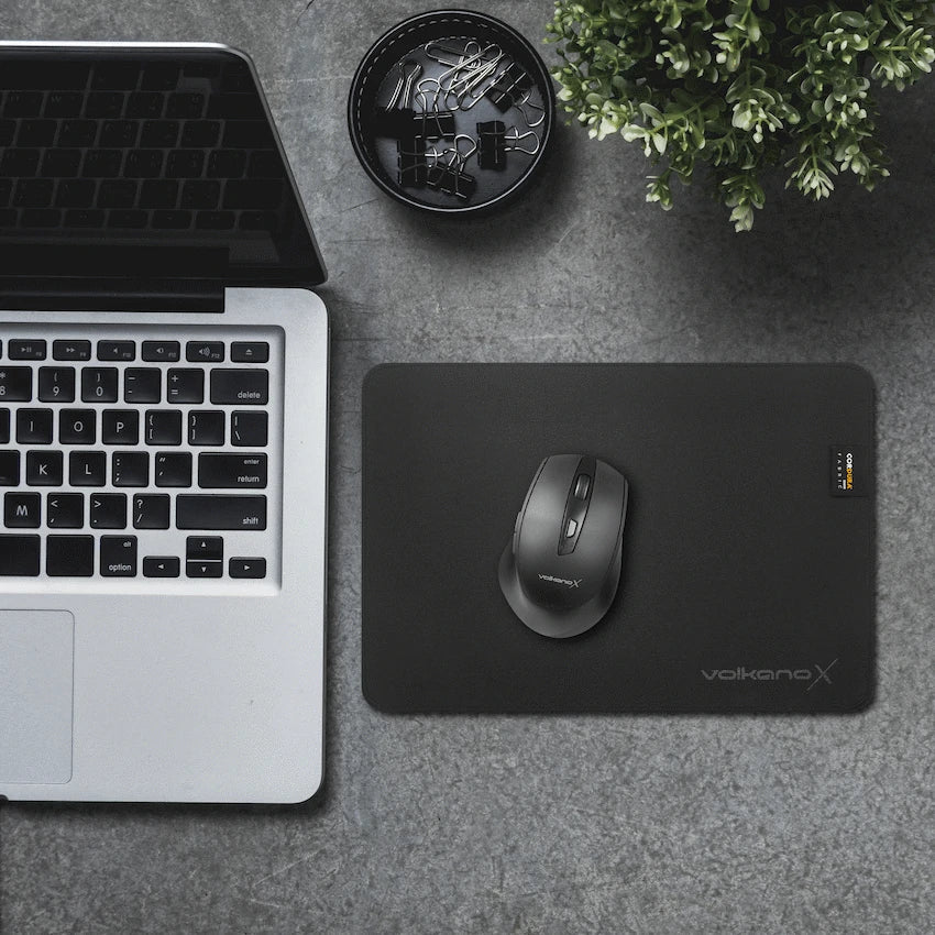 VolkanoX Drift Series Non-slip Premium Mousepad - Black - Computer Peripherals
