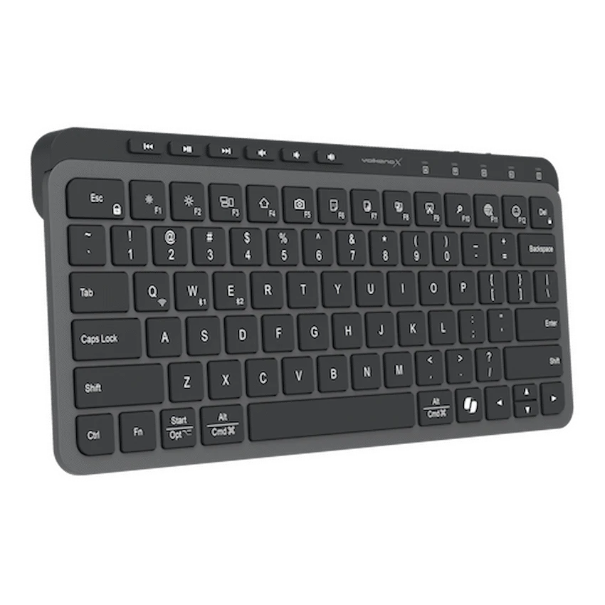 VolkanoX Ember Bluetooth Wireless Keyboard - Graphite - Black - Computer Peripherals