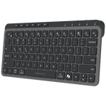 VolkanoX Ember Bluetooth Wireless Keyboard - Graphite - Black - Computer Peripherals