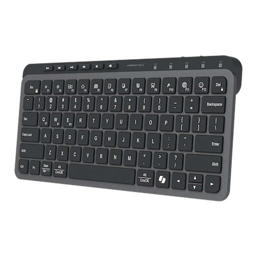 VolkanoX Ember Bluetooth Wireless Keyboard - Graphite - Black - Computer Peripherals