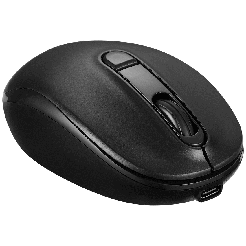 VolkanoX Garnet Bluetooth Wireless Keyboard and Mouse Combo - Black - Black - Computer Peripherals