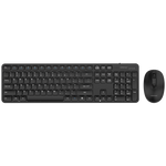 VolkanoX Garnet Bluetooth Wireless Keyboard and Mouse Combo - Black - Black - Computer Peripherals