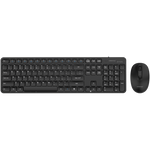 VolkanoX Garnet Bluetooth Wireless Keyboard and Mouse Combo - Black - Black - Computer Peripherals