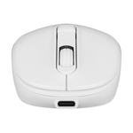 VolkanoX Garnet Bluetooth Wireless Keyboard and Mouse Combo - White - White - Computer Peripherals