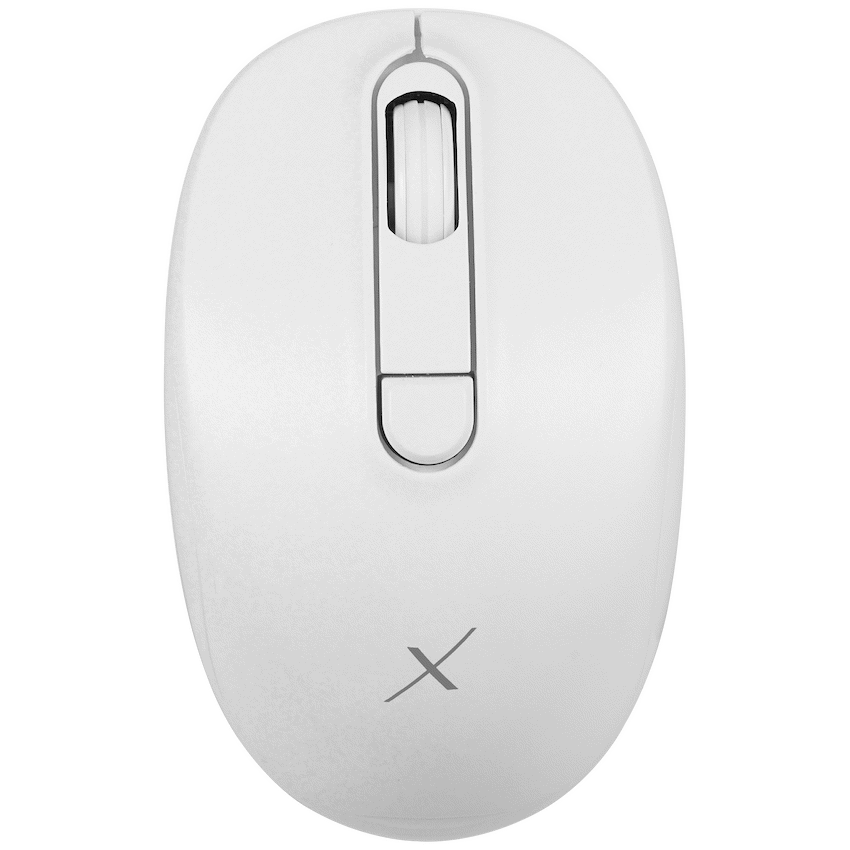 VolkanoX Garnet Bluetooth Wireless Keyboard and Mouse Combo - White - White - Computer Peripherals