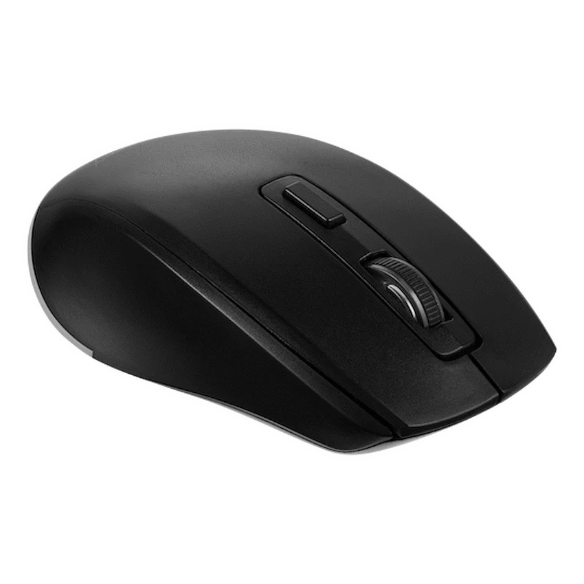 VolkanoX Gem Bluetooth Wireless Keyboard and Mouse - Black - Black - Computer Peripherals