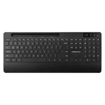 VolkanoX Gem Bluetooth Wireless Keyboard and Mouse - Black - Black - Computer Peripherals