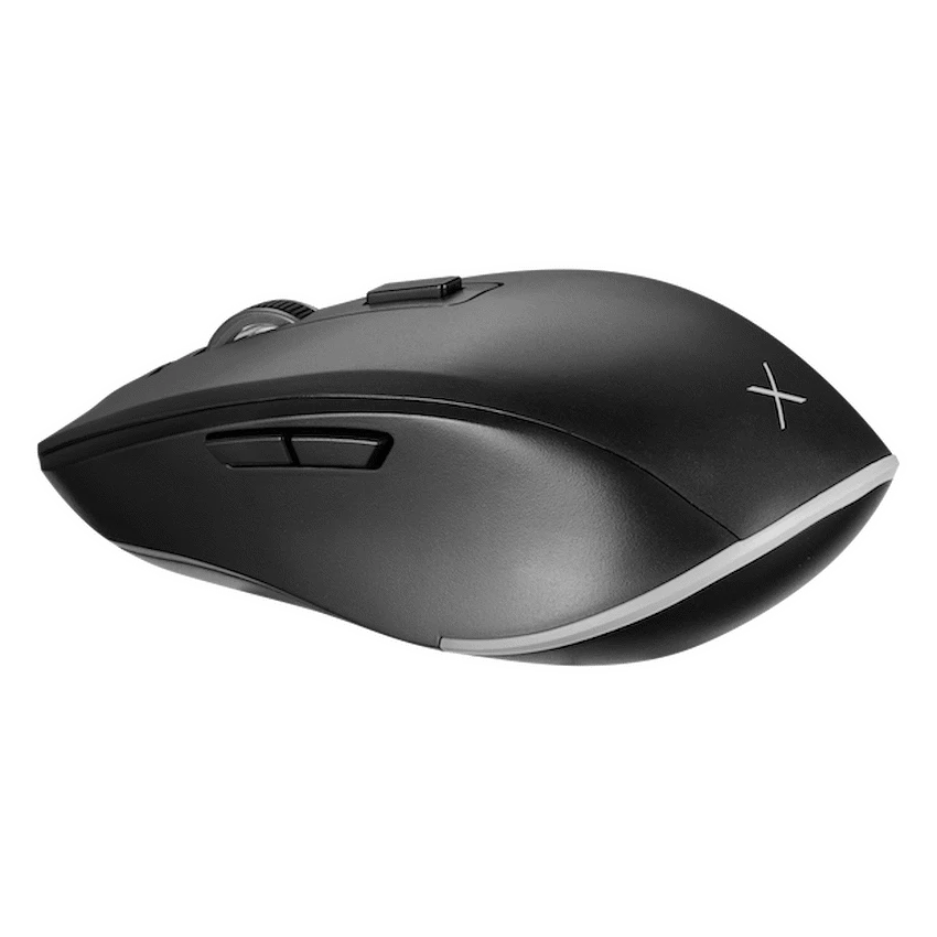 VolkanoX Gem Bluetooth Wireless Keyboard and Mouse - Black - Black - Computer Peripherals