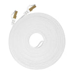 VolkanoX Giga Series Cat 7 Ethernet Cable 25m - White / Gold