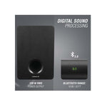 VolkanoX Hypersonic 3.0 Series 120W 2.1 Soundbar with Remote Control - Black