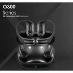 VolkanoX O300 Air Conduction OWS Earphones - Black - Black - Audio